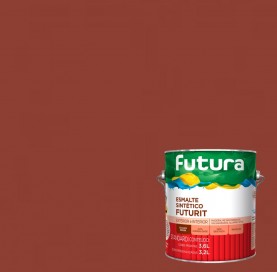 Tinta Esmalte Sintetico Vermelho Brilhante Futurit 3,6 lt Futura