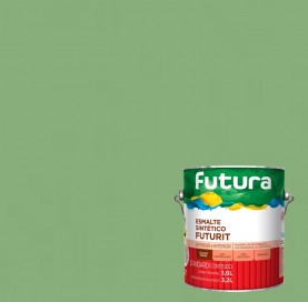 Tinta Esmalte Sintetico Verde Nilo Brilhante Futurit 3,6 lt Futura