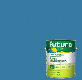 Tinta Acrilica Fosca Standard 3,6 lt Azul Profundo Futura