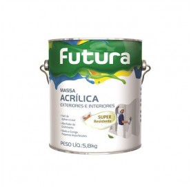 Massa Acrilica 3,6lt Futura