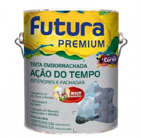 Tinta Emborrachada 3,600l Branco Futura Super