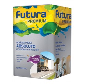 Tinta Acr Fosco Absoluto Premium 18l Branco Futura