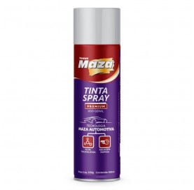 Spray Brilhante Cinza Medio 250g Maza