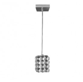 Pendente Cristal k9 Led g9 Quadrado 1188 Reluz