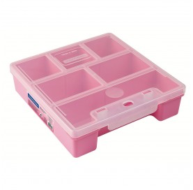 Organizador Caixa Plastica 7.1/2 Rosa 43804501 Tramontina