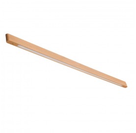 Plafon Rettangolare Diam 1,70mt Led Integr Castanho 3322ct Madelustre