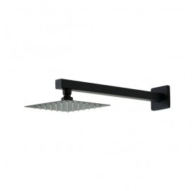 Ducha Articulada Quadrat Black Matte dn 15 1739 Aguia Metais