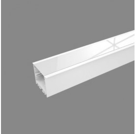 Perfil de Embutir p/ Fitas Led 2m Branco Lm989 Luminatti