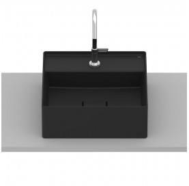 Cuba Apoio Quadrada 350x350 t8 Matte Black A32787w080 Roca