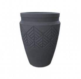 Vaso Tribo Cilindrico 32 Preto Ardosia Jvtbpa32 Japi