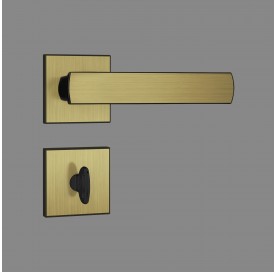 Fechadura 823/35 wc Quadrada Roseta Oxidado E-coat 41756 Stam