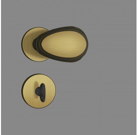 Fechadura 823/10 wc Redonda Roseta Oxidado E-coat 34994 Stam