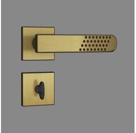 Fechadura 823/21 wc Quadrada Roseta Oxidado E-coat 38564 Stam