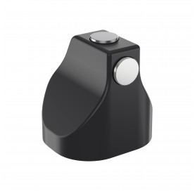 Trava Porta Magnetico Preto Fosco 74459 Stam