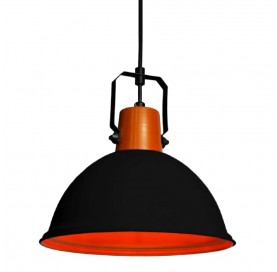 Pendente Factory p Preto Fosco 18371 Taschibra