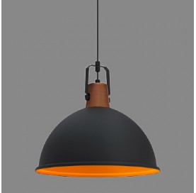 Pendente Factory m Preto Fosco 18373 Taschibra