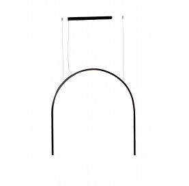 Pendente Cabool pd 110x110 12v 3000k Preto Pe19901-pr Bella Italia