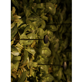 Balizador Parasit 45cm 1,5w 3000k Preto Bz19700-pr Bella Italia