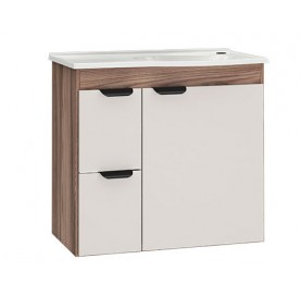 Gabinete s/ Espelho Madeira Margarida Bco/tamarindo Cozimax