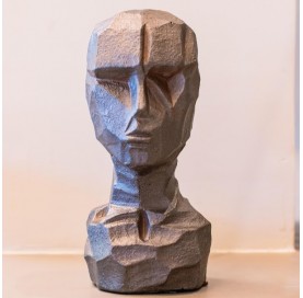 Peca Decorativa em Cimento Cinza Wf0026 Cross